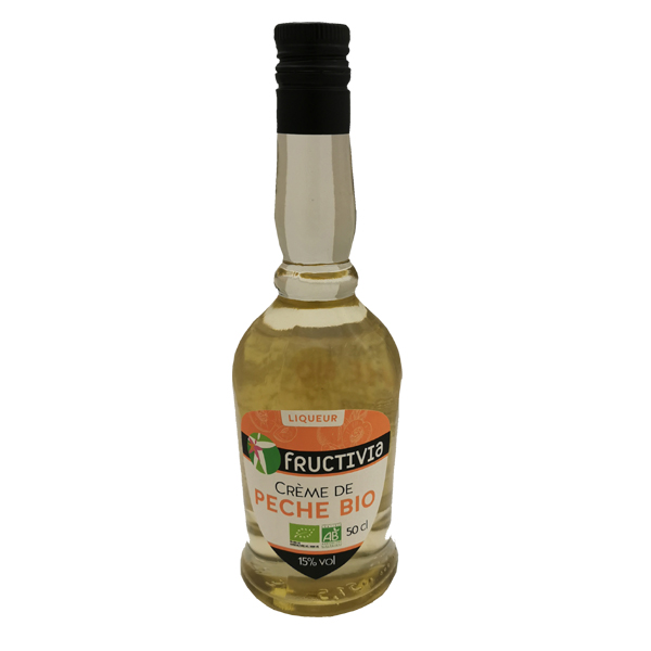 creme de peche bio