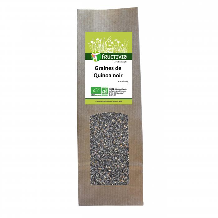 graines de quinoa noir bio