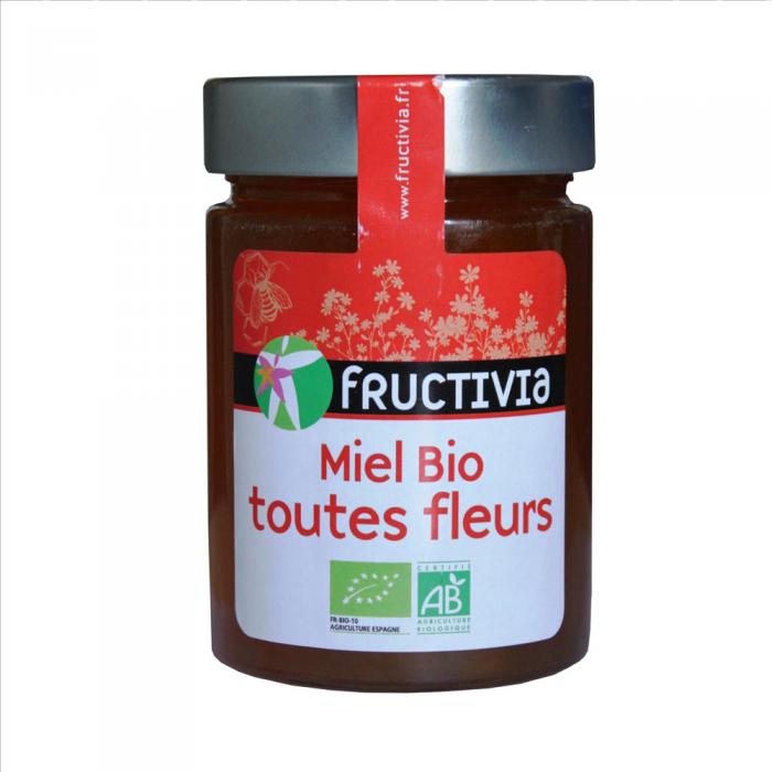 Miel Bio Toutes Fleurs Fructivia 450g