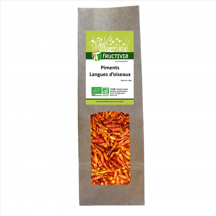 piments langues d\'oiseaux bio